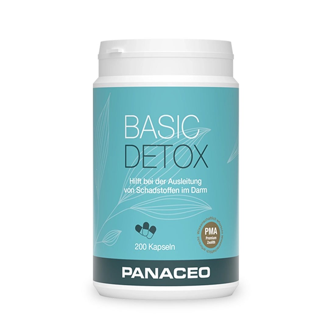 Panaceo Basic Detox Kapseln – 200 Stück (PMA-Zeolith)